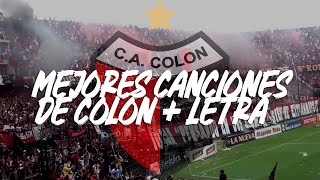 Mejores Canciones de Colón  Letra [upl. by Suzie96]