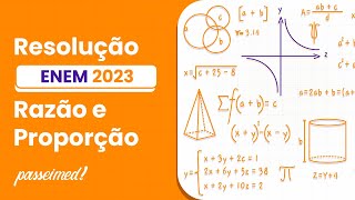 ENEM 2023  RAZÃO E PROPORÇÃO  Um controlador de voo dispõe de um instrumento que descreve [upl. by Ener]