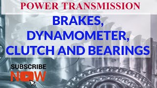 BRAKES AND DYNAMOMETER L2  THEORY OF MACHINE [upl. by Florina477]