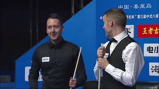 Stephen Hendry amp Gareth Potts doubles  Chinese 8ball exhibition match 🎱 [upl. by Etnuad190]