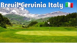 15 July 2023 Title Cervinia is most beautiful town of valley Aosta Italy 🇮🇹 Walking tour [upl. by Brentt]