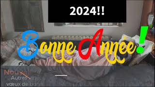 Bonne année 2024 drôle  meilleurs vœux avec le sourire [upl. by Leksehcey]