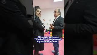 Ofisimizin Açılış GecesindequotWaldorfquot le quotMontessoriquot Kıyaslaması Yaptım [upl. by Ahsircal915]