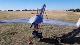 Catapult Uav Launcher Antrack uav Solutions [upl. by Yelrah]