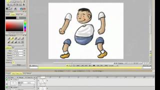 TVPaint Animation教程  拼貼動畫Cutout animation的製作1 [upl. by Arratahs]