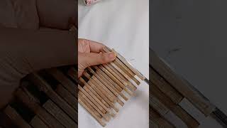 Diy beautiful wall hanging from waste material 😱 shorts diy viral trending youtubeshorts [upl. by Ramyar]