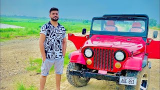 Red Jeep in Mud Challenge in Village Part 4 [upl. by Dearman]