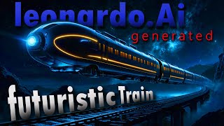 Futuristic Train AI  Generated train aigenerated [upl. by Sirah]