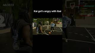 Kai vs Ibai kaicenatstream vs ibai basketball dunk funny [upl. by Redienhcs]