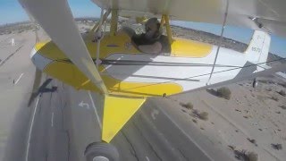 Corben Junior Ace landing Three Point Landing  GoPro [upl. by Irrahs261]