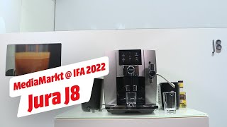 MediaMarkt  IFA 2022  Die Jura J8 ein süßer Kaffeetraum [upl. by Hgielanna]