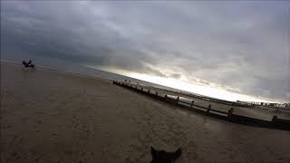 GoPro Frinton Beach  New Years Day Ride [upl. by Yrruc]