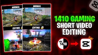 How To Edit Viral Shorts Like 1410gaming In CapCut  1410gaming Colour Grading Tutorial 🔥 [upl. by Guadalupe183]