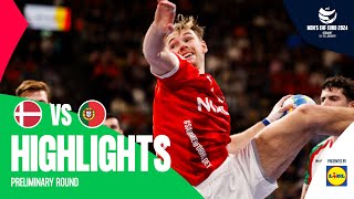 Getting the job done  Denmark vs Portugal  Highlights  Mens EHF EURO 2024 [upl. by Acinoreb]