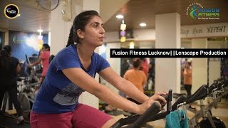 Fusion Fitness Lucknow  Lenscape Production [upl. by Atnoid]