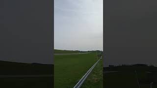 Biplane Aircrafts Pitts Special S2B starting parallel on runway shorts biplane aerobatics [upl. by Tolkan]