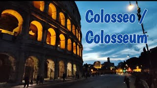 Colosseo Roma Italia  Colosseum Rome Italy colosseum colosseo rome roma italia italy 24 [upl. by Alcot867]