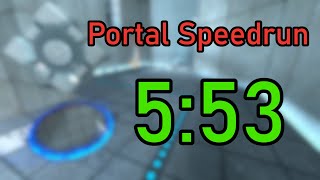 Portal any Former World Record in 553 [upl. by Hanshaw772]