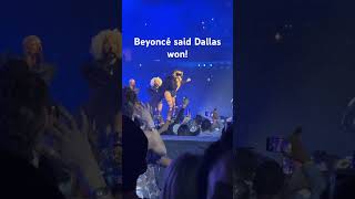 Big energy at The Dallas Show renaissanceworldtour beyonce [upl. by Stacee503]