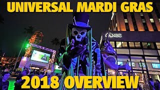 Universal Mardi Gras 2018 Overview  Universal Orlando [upl. by Air29]