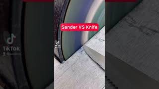 Sander VS Knife 🔪 [upl. by Earased]