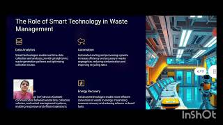 waste Management Topic Implementation of smart technology in solid waste management system [upl. by Jaala]