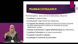 SIPHAL 2021  La pharmacovigilance et son évolution en Algérie  CNPM [upl. by Gamaliel]