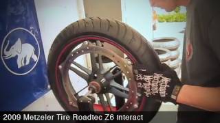 Metzeler Tire Review Roadtec Z6 Interact [upl. by Naivad]