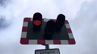 HANGMAN Porthmadog Level Crossing [upl. by Nahgrom]