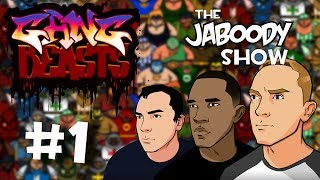 GangBeasts Part 1  The Jaboody Show [upl. by Lyrak133]