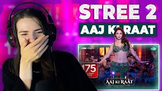 Aaj Ki Raat  Stree 2  Tamannaah Bhatia  SachinJigar  Madhubanti  Divya  REACTION [upl. by Efi]