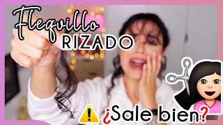 FLEQUILLO RIZADO ¿Sale bien 💇🏻‍♀️ Fabi Ortiz [upl. by Odom]