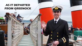 Stepping aboard Paddle Steamer Waverley for her 75th anniversary [upl. by Alaek]