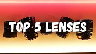 My Top 5 APSC Lenses 2024 Edition [upl. by Krucik]