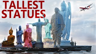 Tallest Statues Size Comparison  Upcoming Tallest Statues [upl. by Remsen326]