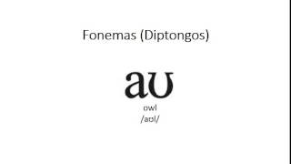 Fonemas en inglés Diptongos [upl. by Lozano]