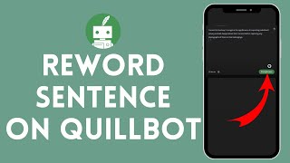 How to Reword Sentence on QuillBot 2024  QuillBot Tutorial [upl. by Reld]