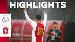 Good example 🙌  Highlights Ajax O18  FC Twente Heracles Academie O18 [upl. by Marga]