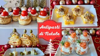 ANTIPASTI NATALIZI  ANTIPASTI DI NATALE VELOCI  ANTIPASTI PER LE FESTE [upl. by Sloan490]