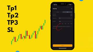 How to set tp1 tp2 tp3 in ByBit [upl. by Athalla]