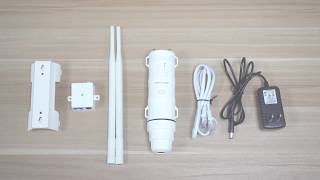 APRepeater Mode Installation Guide Wavlink AC600 Outdoor High Power WiFi APExtender WN570HA1 [upl. by Bertrando]