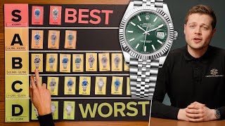 Rolex Datejust 41 Buyers Guide Steel  Dials Ranked Worst to Best [upl. by Ecnahs591]