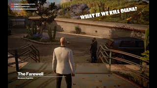 What happens If You Kill Diana Burnwood  Hitman 3  Gameplay  Walkthrough  4K [upl. by Omrellug]