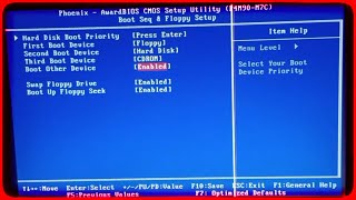 Cómo Iniciar o Arrancar Desde USB En Bios o PC Antigua [upl. by Gennifer957]