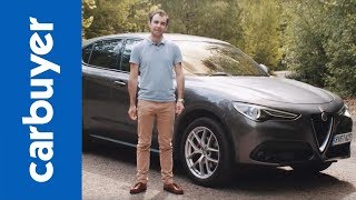 Alfa Romeo Stelvio SUV 2019 indepth review  Carbuyer [upl. by Yaned]