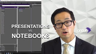 ONCUE PRESENTATIONS VS NOTEBOOKS [upl. by Helenka]