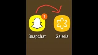 Como salvar video do snapchat na galeria do celular [upl. by Stanwood]