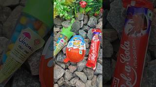 Rol a cola candy with amrella Jems popsicl shorts kinderjoy gems [upl. by Tiduj]