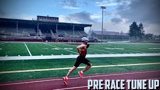 Pre Race Tune Up Workout  4 x 3 minutes [upl. by Kenwee]