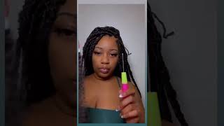 DIY Distressed Locs Tutorial Pt 1 HairTransformation NaturalHair FauxLocs synthetichair shorts [upl. by Wemolohtrab]